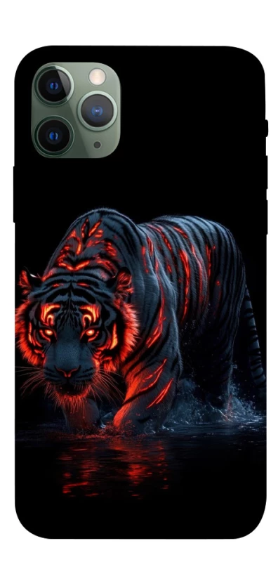 Чехол на Apple iPhone 11 Pro (5.8") fire tiger фото 1 из 1
