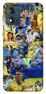 Чехол на Motorola Moto E13 UA-Football ver.6 фото 1 из 1