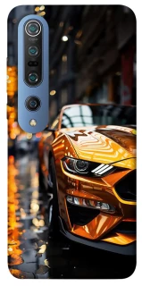 Чохол на Xiaomi Mi 10 / Mi 10 Pro Golden sports car фото 1 з 1