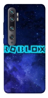 Чохол на Xiaomi Mi Note 10 / Note 10 Pro / Mi CC9 Pro Roblox Space Logo Blue фото 1 з 1