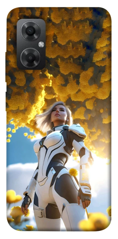 Чохол на Xiaomi Redmi Note 11R Cyber space girl ver.3 фото 1 з 1