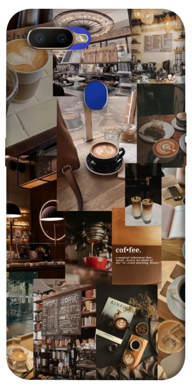Чехол на Oppo A5s Coffee collage ver.2 фото 1 из 1