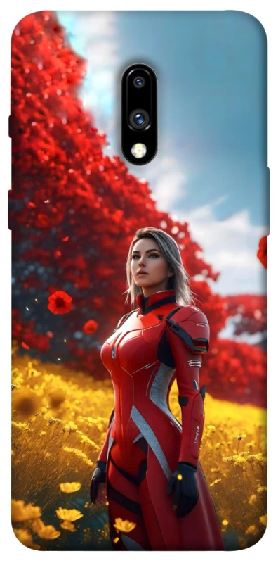 Чохол на OnePlus 7 Cyber space girl ver.5 фото 1 з 1