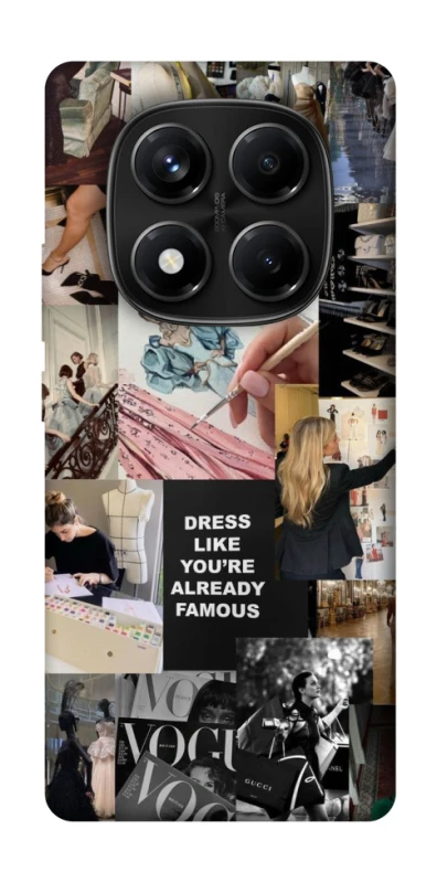 Чохол на Xiaomi Redmi Note 14 Pro 4G Fashion collage ver.11 фото 1 з 1