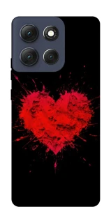 Чехол на Motorola Moto G86 Splash heart фото 1 из 1