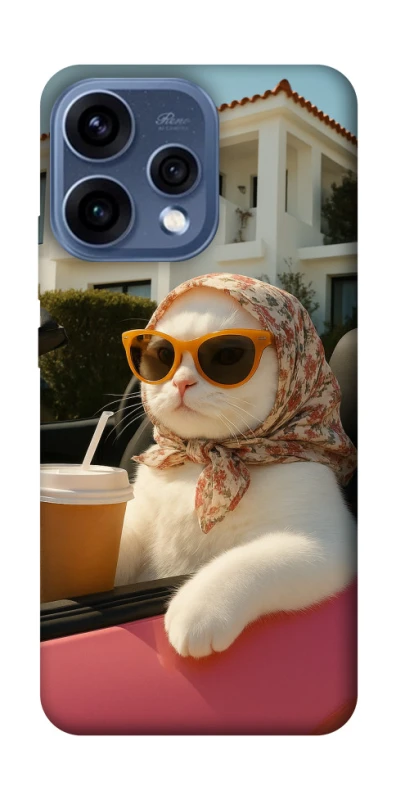 Чехол на Oppo Reno 15 Stylish Cat Cruise фото 2 из 2