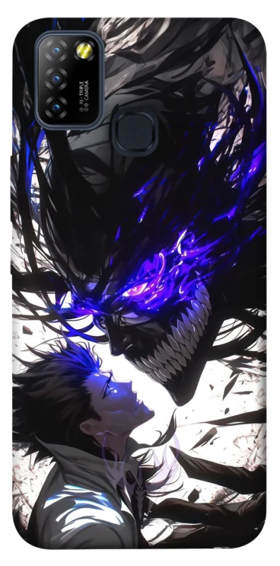 Чохол на Infinix Hot 10 Lite Black soul anime фото 1 з 1