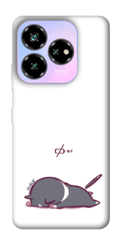 Чохол на ZTE Nubia V60 Desing The battery is dead фото 1 з 1