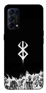 Чохол на Oppo Reno 5 4G Berserk skeletons фото 1 з 1