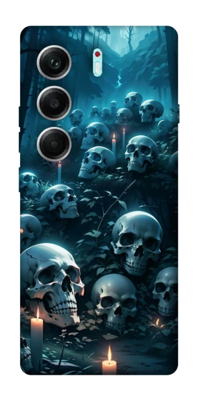 Чохол на Tecno Camon 40 Pro 5G Skulls v3 фото 1 з 1