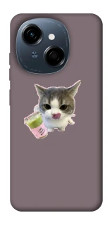 Чохол на TECNO Spark Go 1 cat matcha фото 1 з 1