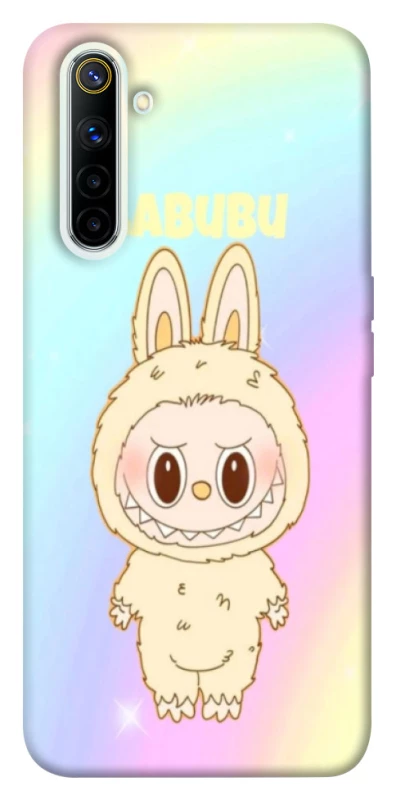 Чехол на Realme 6 Fluffy Rainbow Labubu фото 1 из 1
