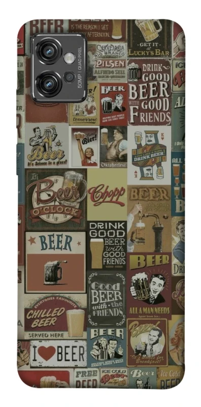 Чохол на Motorola Moto G32 Retro collage ver.1 фото 1 з 1