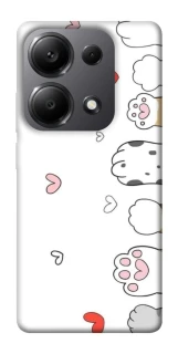 Чехол на Xiaomi Redmi Note 13 Pro 4G Paws фото 1 из 1