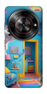 Чохол на ZTE Nubia Focus crazy cat фото 1 з 1