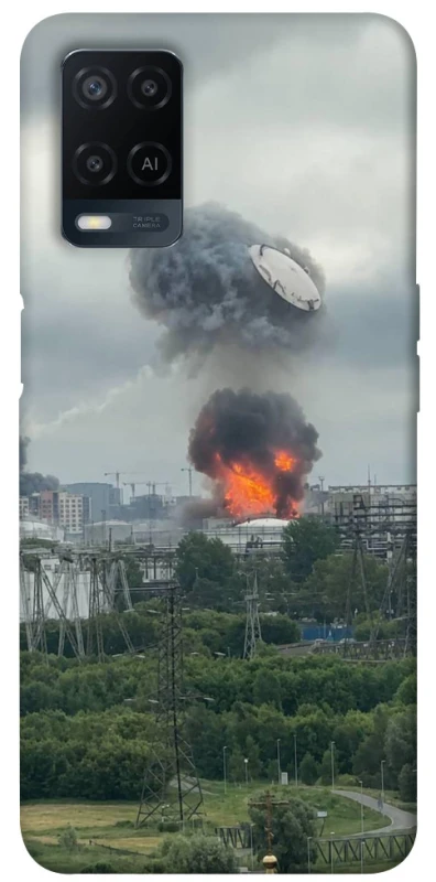 Чохол на Oppo A54 4G Moscow never sleeps ver.4 фото 1 з 1