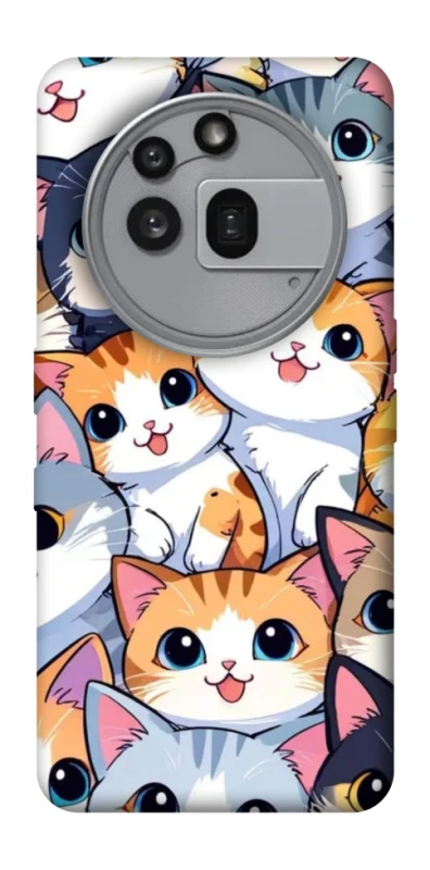 Чохол на Nothing Phone (3a) Pro Cute Cat v2 фото 1 з 1