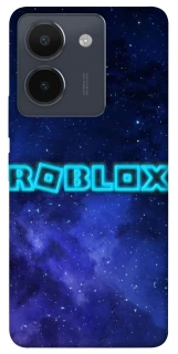 Чехол на Vivo Y36 Roblox Space Logo Blue фото 1 из 1