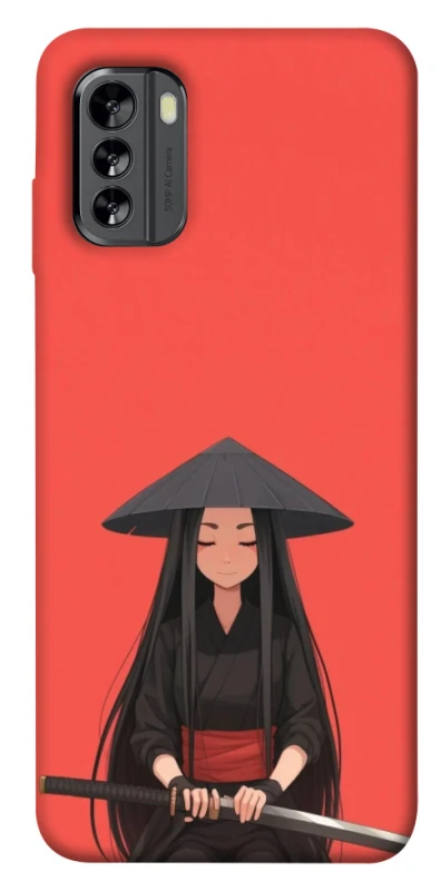 Чехол на Nokia G60 Red samurai фото 1 из 1