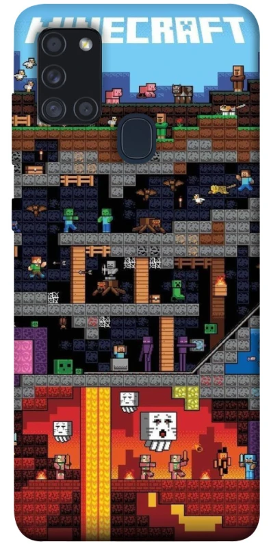 Чохол на Samsung Galaxy A21s Minecraft фото 1 з 1