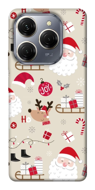 Чохол на TECNO Spark 20 Pro Новорічний v1 фото 1 з 1