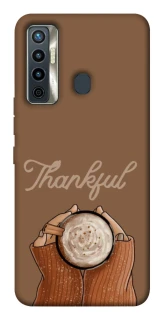 Чехол на TECNO Camon 17 Thankful coffee фото 1 из 1
