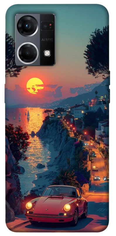 Чохол на Oppo Reno 7 4G Porsche sunrise фото 1 з 1