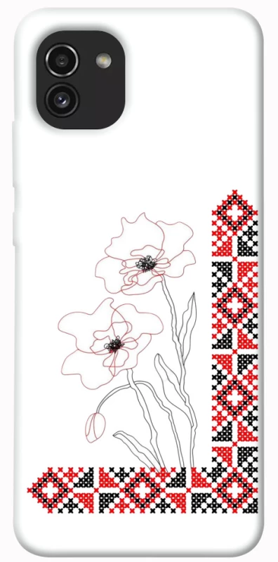 Чохол на Samsung Galaxy A03 Вишиванка на смартфон фото 1 з 1