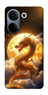 Чехол на TECNO Camon 20 Pro (CK7n) Golden Dragon фото 1 из 1