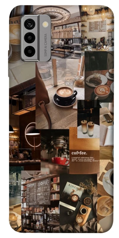 Чехол на Nokia G22 Coffee collage ver.2 фото 1 из 1
