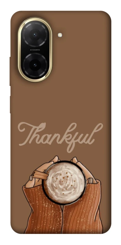 Чохол на Xiaomi Redmi A5 (Europe version) Thankful coffee фото 1 з 1