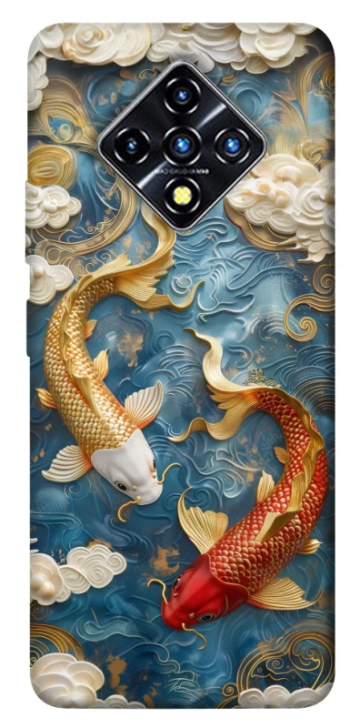 Чехол на Infinix Zero 8 Koi carp фото 1 из 1