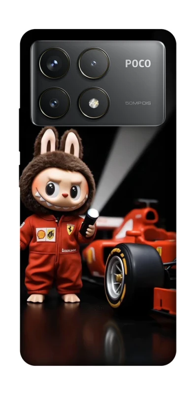 Чохол на Xiaomi Poco F6 Pro F-1 Labubu фото 1 з 1