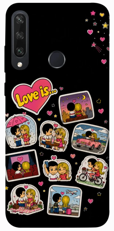 Чохол на Huawei Y6p Love is ver.3 фото 1 з 1