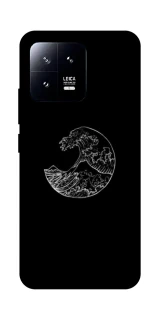 Чехол на Xiaomi 13 Black tsunami фото 1 Чехол на Xiaomi 13 Black tsunami фото 1 из 1