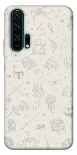 Чехол на Huawei Honor 20 Pro Star Wars background ver.1 фото 1 из 1