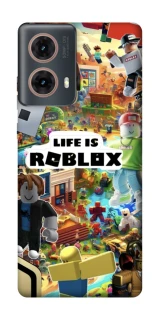 Чехол на Motorola Moto G85 Life is Roblox фото 1 из 1