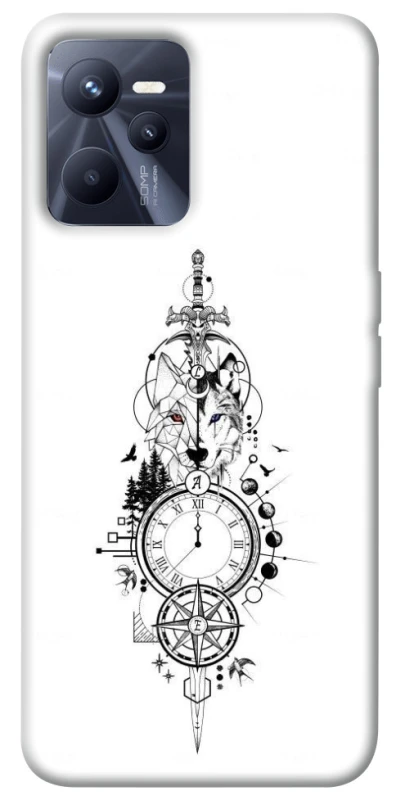 Чехол на Realme C35 Tattoo ver.8 фото 1 из 1