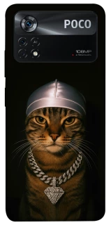 Чохол на Xiaomi Poco X4 Pro 5G Cat in Bling фото 1 з 1