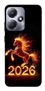 Чехол на Infinix Hot 30i Red Fire Horse ver.1 фото 1 из 1