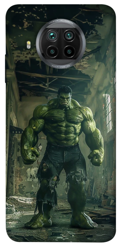 Чохол на Xiaomi Mi 10T Lite / Redmi Note 9 Pro 5G Angry Hulk фото 1 з 1