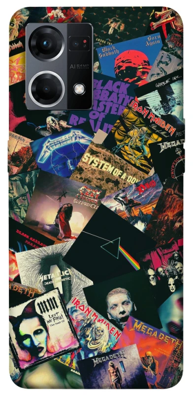 Чохол на Oppo Reno 7 4G Best abums ver.2 фото 1 з 1