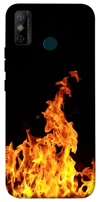 Чехол на TECNO Spark 6 Go Огонь фото 1 из 1