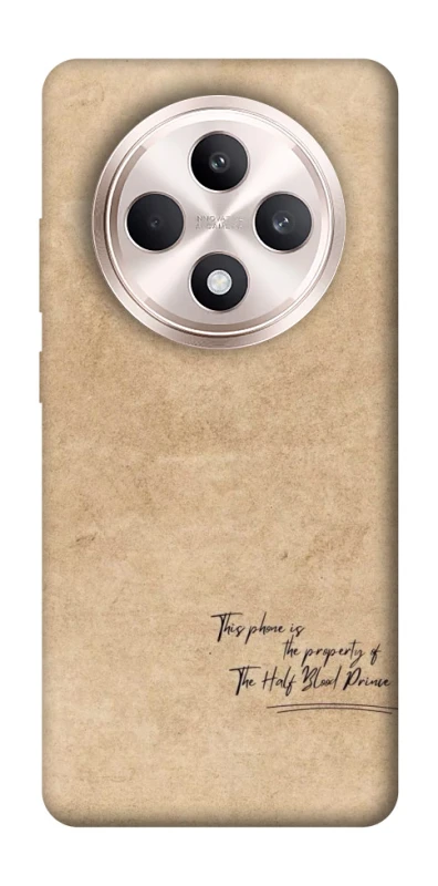 Чехол на Oppo Reno 12 F 4G/5G Harry Potter Half-Blood Prince фото 1 из 1