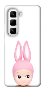 Чехол на Infinix Hot 50 Pro Minimal Bunny Peek фото 1 из 1