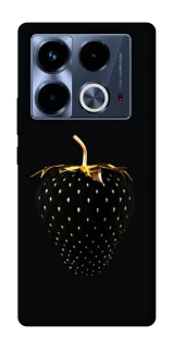 Чохол на Infinix Note 40 4G Чорна полуниця фото 1 з 1