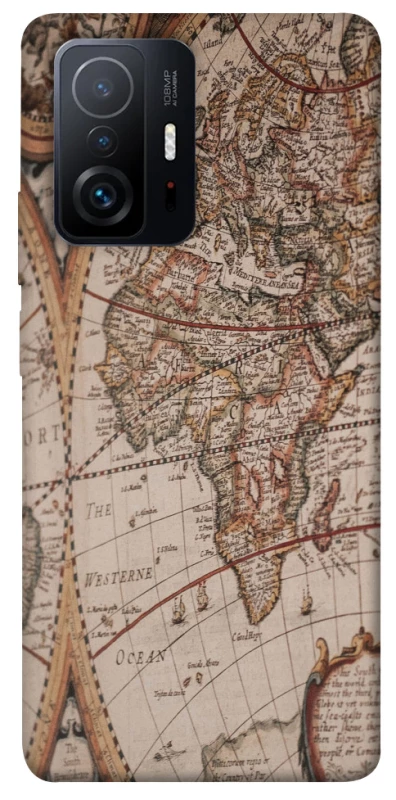 Чехол на Xiaomi 11T / 11T Pro Карта путешествий фото 1 из 1