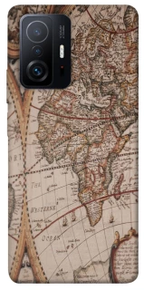 Чехол на Xiaomi 11T / 11T Pro Карта путешествий фото 1 из 1