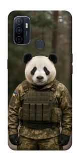 Чохол на Oppo A53 / A32 / A33 Панда захисник фото 1 Чохол на Oppo A53 / A32 / A33 Панда захисник фото 1 з 1