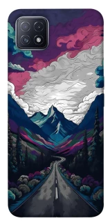 Чехол на Oppo A73 Нарисованные горы фото 1 из 1